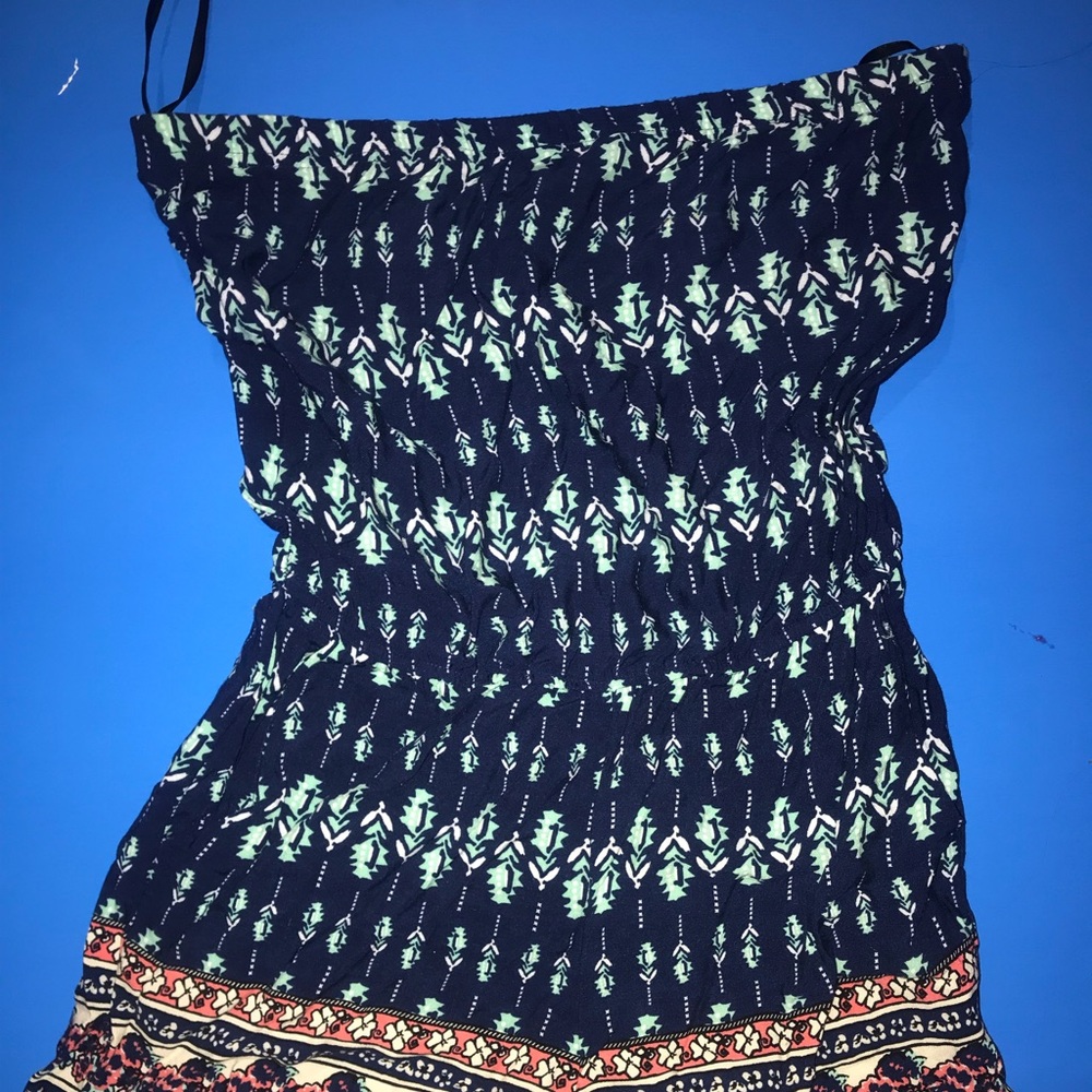 Strapless Romper